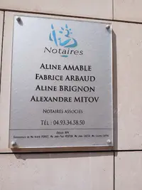 Amable - Arbaud - Brignon - Mitov Notaires À Antibes