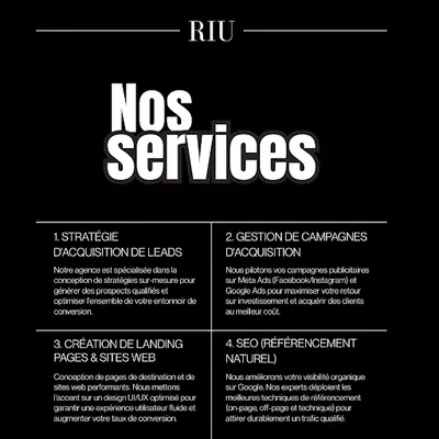 Riu Marketing | Génération Leads
