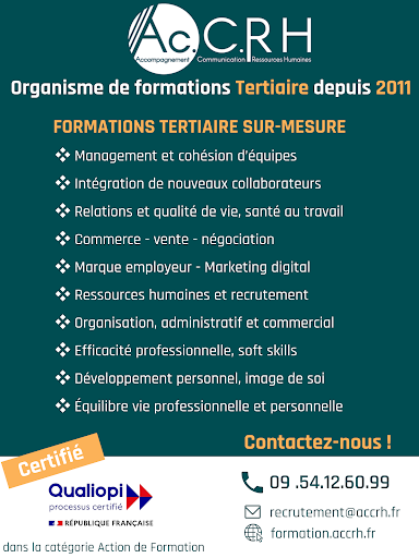 Accrh - Cabinet Recrutement, Appui Conseils Rh, Formation Finistère