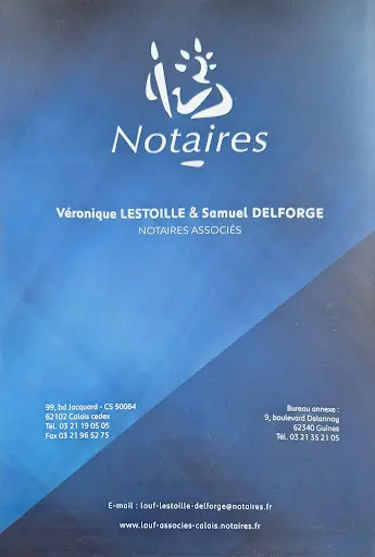 Notaires Calais Etoile : Véronique Lestoille et Arnaud Deverdenne-lestoille