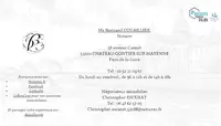 Couaillier Bertrand, Notaire
