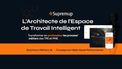 Supremup - Expert Solutions Métiers & Conception Web