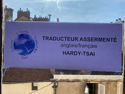 Cabinet Hardy-tsai Traduction Assermentee Anglais/francais/espagnol