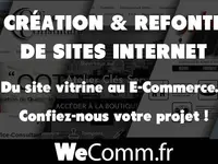 Wecomm - Agence de Communication Web