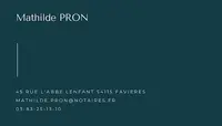 Office Notarial de Maître Mathilde Pron (successeur de Maître Guillaume)