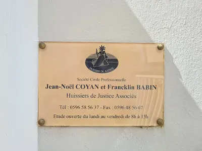Scp Jean-noël Coyan & Francklin Babin, Huissiers de Justice - Fort-de-francemartinique
