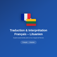 Laima Dewitte Traductrice - Interprète Assermentée Français / Lituanien