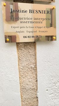 Justine Besnier Traductrice Assermentée