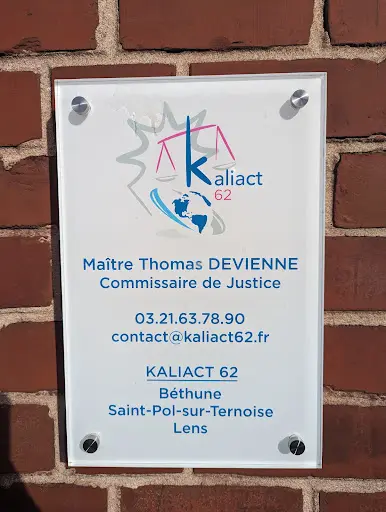 Kaliact 62 - Huissier de Justice - Lens - Commissaire de Justice