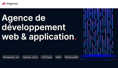 Pragmea - Agence Développement Web sur Mesure