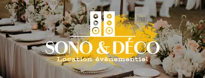 Sono & Deco - Agence Événementielle et Location Sonorisation, Mobilier et Décoration