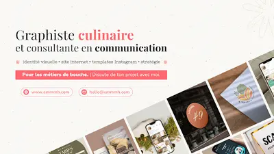 Studio Emmmh | Graphiste Culinaire et Communication