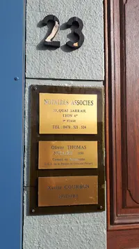 Xavier Courbon & Grégoire Odin Successeur de Maître Olivier Thomas I Notaires - Lyon 6eme