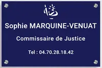 Me Sophie Marquine-venuat, Commissaire de Justice, Huissier de Justice À Montluçon