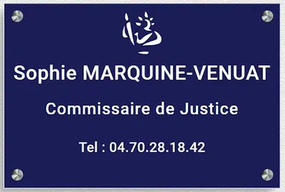 Me Sophie Marquine-venuat, Commissaire de Justice, Huissier de Justice À Montluçon