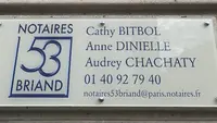 Cathy Bitbol,anne Dinielle et Audrey Chachaty, Notaires Associees