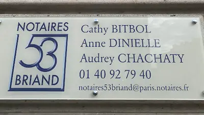 Cathy Bitbol,anne Dinielle et Audrey Chachaty, Notaires Associees