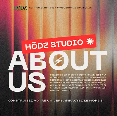 Hödz Studio - Agence de Communication & Production Audiovisuelle À Nantes