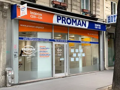 Agence d'Intérim Proman Paris Btp