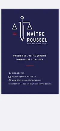 Roussel Nicolas - Commissaire de Justice À Paris