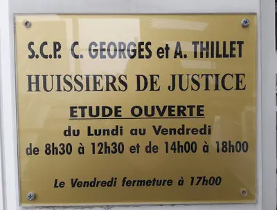 Scp Georges & Thillet Huissiers de Justice