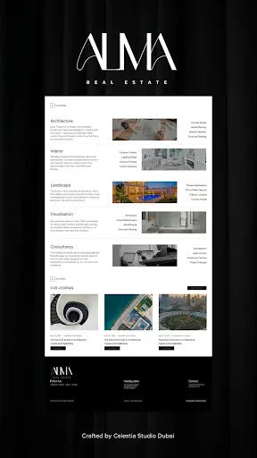 Celestia Studio - Création Site Internet