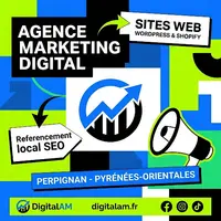 Digital Am - Agence de Marketing À Perpignan - Création de Site Internet - Référencement Seo Google - Geo