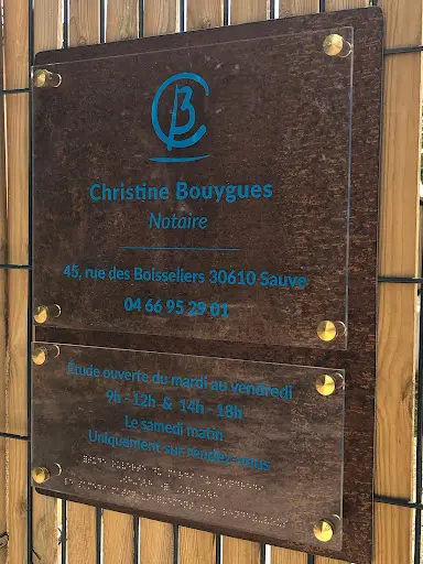 Croin Julie Sucesseur Christine Bouygues Notaire À Sauve