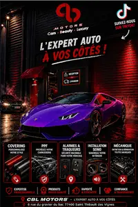 Cbl Motors | Covering & Ppf Automobile, Moto. Île-de-france (77), Paris.