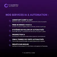 T-clientele - Publicites en Ligne - Chatbots Ia