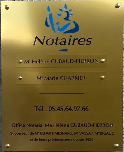 Office Notarial Me Hélène Cubaud-pierron